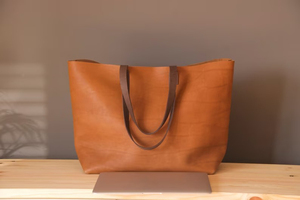 Custom Logo Leather <b>Tote</b> <b>Bag</b> Women Wholesale Fashion Handbag Large Capacity Shoulder Purse Business Travel Shopping <b>Bag</b> - Product Image 3