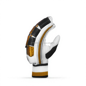 Guantes de Bateo ZAP Hercules Transpirables para Críquet, sin Compromisos, para Profesionales, Proveedores Indios, Tela de Cuero Juvenil - Product Image 4