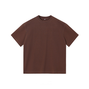 Camiseta de Hombre Oversize Vintage con Lavado Ácido, 100% Algodón, Cuello Redondo, Manga Corta, Personalizable con Logotipo, Estilo Urbano - Product Image 4