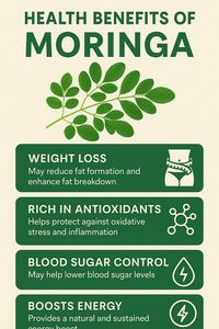 Cápsulas de Moringa de Alta Pureza, Ricas en Nutrientes, Fáciles de Tomar, Soporte de Salud Multiefecto - Product Image 5