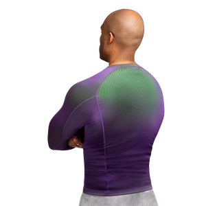 Nouveau Rashguard à manches longues en Spandex/Polyester, inspiré du Jiu-Jitsu, élégant et fonctionnel, pour hommes et femmes, vente chaude, OEM - Product Image 2