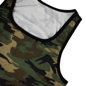 Camiseta Deportiva de Tirantes para Hombre, Cuello Redondo, Secado Rápido, Tejido de Algodón/Bambú, Transpirable, para Fitness y Entrenamiento - Product Image 6