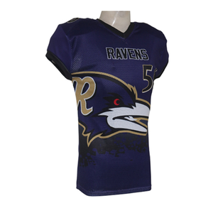 Factory American Football Jerseys Custom Sublimation Team Uniform Bulk Wholesale Price High Grade American Football Jersey - Product Image 3