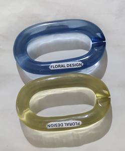 Accessoires de luxe personnalisés, chaînes décoratives multi-usages, chaînes en résine épaisse, chaînes en acrylique, décoration murale - Product Image 4