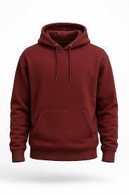 Custom Men's Streetwear Hoodie - High Quality 100% Cotton <b>Fleece</b> Plain <b>Black</b> Pullover with Pocket - Product Image 2