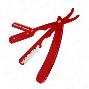 Navaja de Barbero de Hoja Recta para Uso en Salón, Acero Inoxidable Duradero, Cuchilla de Afeitar Plegable Profesional, Ecológica y Reutilizable - Product Image 6