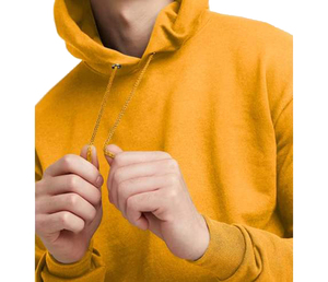 Sudadera Casual con Capucha para Hombre, Color Sólido, Felpa, Invierno, Tejida, 100% Algodón, Anti-Pilling, 300g, Conjunto con Leggings Negros - Product Image 6