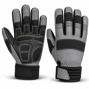 Gants en cuir pleine fleur offrant une protection robuste des mains, une construction solide et des performances confortables pour les travaux lourds - Product Image 5