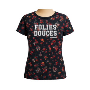 T-shirt d'été pour femmes avec impression personnalisée 100% coton T-shirt pour femmes avec logo personnalisé - Product Image 1