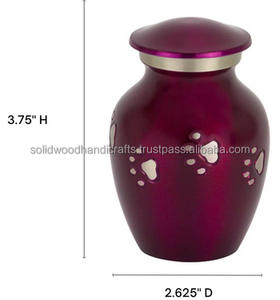 Brass Cremation Pet Memorial Urns Funeral Pet <b>Keepsake</b> Urns Burial Urns With High Quality at Low Price - Product Image 2