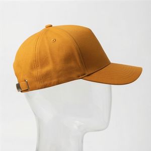 Gorra de Béisbol Blanca en Oro Amarillo, Ajustable, Transpirable, Unisex, Diseño Elite, Aventura, Algodón HQ A1 - Product Image 3