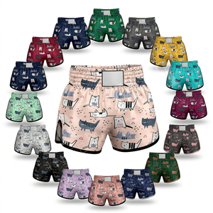 Shorts de Muay Thai de haute performance et de haute qualité, vêtements de sport pour le kickboxing, design imprimé sur toute la surface - Product Image 1