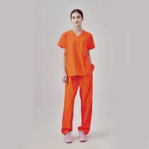 Best Price Unisex Nursing Uniform Breathable Soft Rayon Fabric High Quality Customized Style Logo Anti-Pilling Quick Dry <b>Set</b> - Product Image 4