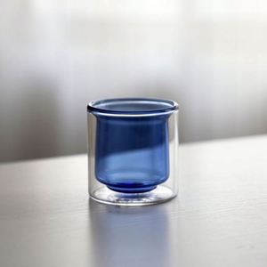 High Borosilicate Double-Wall Glass Coffee <b>Cup</b> Colorful <b>Espresso</b> <b>Cup</b> Insulated Coffee To-Go Mug - Product Image 2