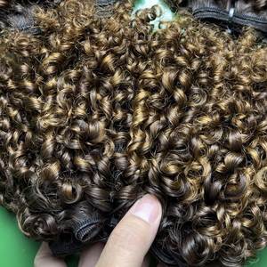 Pixie Curly Bundles Vente en gros SDD Vrais cheveux raides 100% Perruques vietnamiennes en vrais cheveux humains Fournisseur de cheveux bruts au Vietnam en gros - Product Image 4