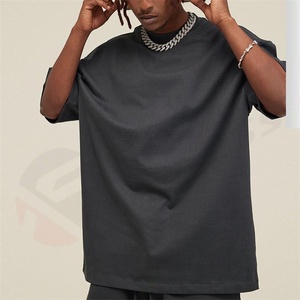 T-shirt unisexe en coton satiné épais, imprimé à l'écran, coupe classique pour homme, streetwear de marque - Product Image 3