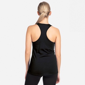 <b>Women's</b> <b>Black</b> Scoop Neck <b>Tank</b> <b>Top</b> Minimalist Solid Color Breathable Regular Length <b>Women's</b> <b>Tank</b> <b>Top</b> Wholesale OEM ODM Supplier - Product Image 6