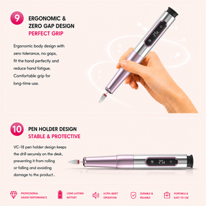 Máquina Profesional Eléctrica <span class=keywords><strong>para</strong></span> <span class=keywords><strong>Uñas</strong></span>, Recargable y Portátil, <span class=keywords><strong>Lima</strong></span> de <span class=keywords><strong>Uñas</strong></span> <span class=keywords><strong>para</strong></span> <span class=keywords><strong>Uñas</strong></span> Acrílicas y de Gel, <span class=keywords><strong>Precio</strong></span> Bajo, Venta al Por Mayor, OEM, ODM - Product Image 4