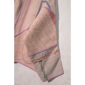 Chaqueta Kantha de Algodón Indio Vintage, Abrigo Boho Hecho a Mano para Mujer, Ropa de Invierno, Prenda Exterior con Parches - Product Image 3