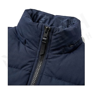 Veste matelassée pour femme, hiver, col montant, manches longues, coupe-vent, rembourrage en polyester, couleur unie, longueur courte, fermeture éclair - Product Image 4
