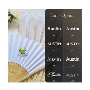 Abanico Plegable de Tela de Lujo, Recuerdo de Boda, Abanico Personalizado, Decoración para Fiesta Nupcial y Regalo para Invitados - Product Image 6