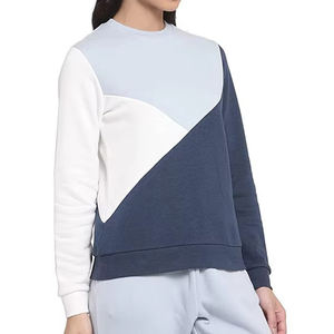 Sweat-shirt pour femme, col haut, oversize, uni, personnalisable par le fabricant, en vente en ligne - Product Image 2