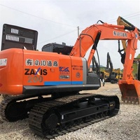 Excavatrice sur chenilles Hitachi ZX200 d'occasion 2024, 20 tonnes, pompe hydraulique, avec un bon rapport qualité-prix