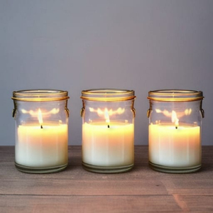 Cheap NewYear Luxury Handmade Glass Votive Holder Clear Glass Jar Decorated <b>Tea</b> <b>Light</b> Christmas Wedding Decor Candle Container - Product Image 3