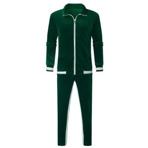 Quality <b>Men</b> Tracksuit Set Full Zip Sports Jacket And Jogger <b>Pants</b> Training <b>Running</b> Gym Fitness Casual Athletic Wear Tracksuit - Product Image 1