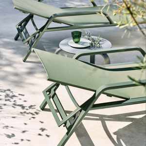 Modern Adjustable Aluminum Frame Patio Recliner UV Resistant Waterproof Eco-friendly Outdoor Sun Lounger <b>for</b> <b>Pool</b> and <b>Garden</b> Use - Product Image 5