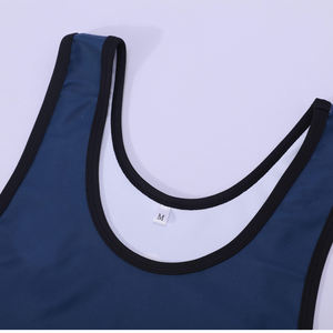 Combinaisons de lutte pour hommes de haute qualité, personnalisées, en gros, respirantes, à séchage rapide, avec sangles réglables, en polyester - Product Image 4