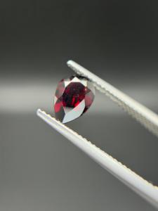 Granate Rojo Natural de 3 Piezas en Forma de Pera de 4.40ct, Gema Suelta con Juego de Color/Fuego para Joyería, Hecho en India - Product Image 2
