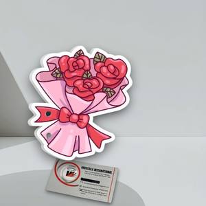 Nueva Paleta de Pestañas Magnética Acrílica Ecológica con Diseño de Flores, Diamantes y Mariposas, Personalizable, Cuadrada, Navideña - Product Image 2