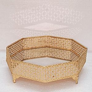 Round Metal <b>Basket</b> For Fruit <b>Display</b> And Kitchen Decor Rectangle Metal <b>Basket</b> For Pantry And Storage Organizer - Product Image 3