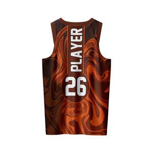 Men's Plus Size Customer Demand Printed 100% <b>Polyester</b> Breathable Moisture Wicking Quick Dry Basketball Jersey & <b>Shorts</b> Set - Product Image 3