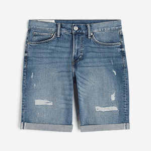 <b>Men</b> Stylish Breathable Summer Denim Shorts Comfort <b>Stretch</b> Relaxed Fit Modern Casual Wear 100% Cotton - Product Image 2