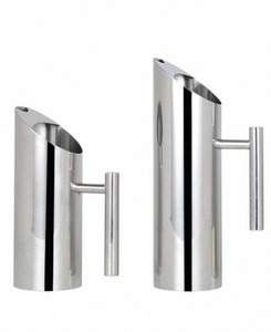 Jarra de Acero Inoxidable con Asa de Tubo, Jarra de Acero Inoxidable para Servir Agua, Vajilla para Hoteles y Restaurantes - Product Image 4