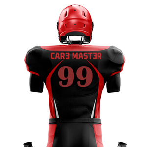 ชุดยูนิฟอร์มอเมริกันฟุตบอลสำหรับผู้ใหญ่ ดีไซน์ใหม่ล่าสุด ใส่สบาย ยืดหยุ่น ระบายอากาศได้ดี ราคาดีที่สุด มีบริการ OEM ผลิตจากโพลีเอสเตอร์ - Product Image 6