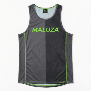 Ropa Deportiva MALUZA Premium, Transpirable, Tallas Grandes, para Gimnasio y Baloncesto, Secado Rápido, Camiseta sin Mangas y Pantalones Cortos Deportivos con Diseño Personalizado para Equipos - Product Image 1
