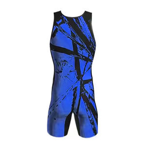 Uniformes de Compresión Sublimados para Lucha Libre Masculina de Alto Rendimiento con Logotipo Personalizado para Grandes Equipos - Product Image 2