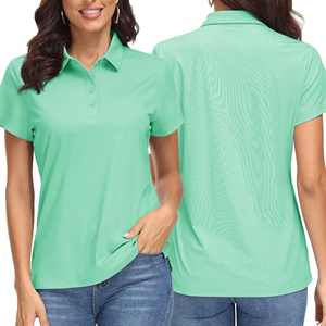 เสื้อโปโลสำหรับผู้หญิงเสื้อโปโลแบบลำลองสำหรับผู้ใหญ่ใช้กลางแจ้งเสื้อโปโลเสื้อพรีเมียมแบบบางระบายอากาศได้ดี - Product Image 3