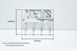 Wholesale Supply Stainless Steel <b>Keys</b> <b>Wall</b> <b>Hook</b> for Entryway Hallway Kitchen and Living Room Available for Bulk Quantity - Product Image 4