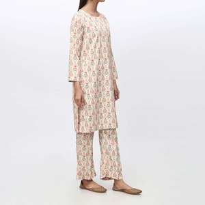 บอดี้สูทสำหรับผู้หญิงผ้าไหมจับพิมพ์ลายดิจิทัล2ชิ้น PS4205ใส่สบายและมีสไตล์ - Product Image 2