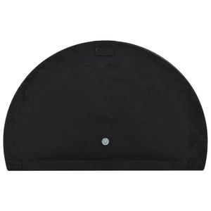 Base per Ombrellone in Poliresina Pesante Nera, Supporto Standard per Ombrelloni da Patio e Basi - Product Image 5