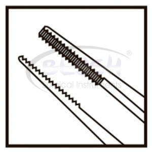 Pinzas para Extracción de Lenticulas SMILE, Instrumento de Cirugía Refractiva de Titanio, Herramienta de Cirugía Ocular SMILE, Certificación CE ISO por Blush Surgical - Product Image 6