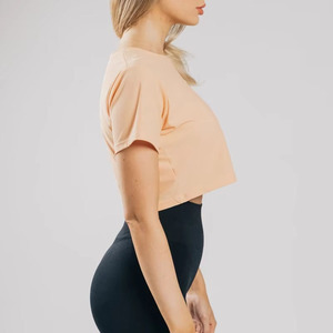 T-shirts courts écologiques pour adultes et jeunes filles, collection été 2026, best-sellers, vêtements de sport fiables - Product Image 3