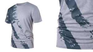 Vente en gros de vêtements personnalisés en tricot sérigraphiés du Bangladesh T-shirt à manches courtes et à col rond pour hommes - Product Image 4