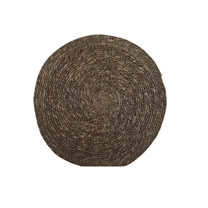 Set de table rond en jonc de mer style bohème pour décoration de mariage |   Décoration de table à manger écologique faite à la main |   Décoration de fête pour la maison - Product Image 1
