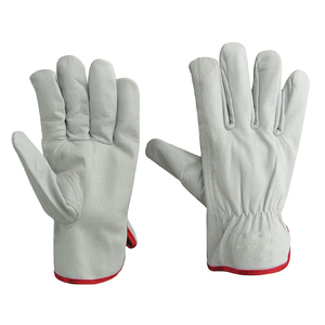 Guantes de Soldadura de Cuero Vacuno de Primera Calidad, Resistentes al Fuego, Guantes de Seguridad para el Trabajo - Product Image 4