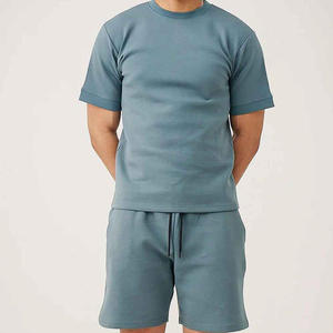 Custom Relaxed Fit Summer <b>Sets</b> Wholesale OEM Manufacturer Supplier Mens Apparel Bulk Production - Product Image 4